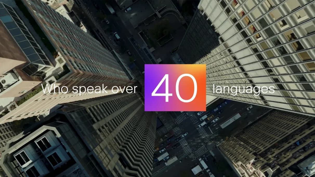 Colorful content for
global fintech company