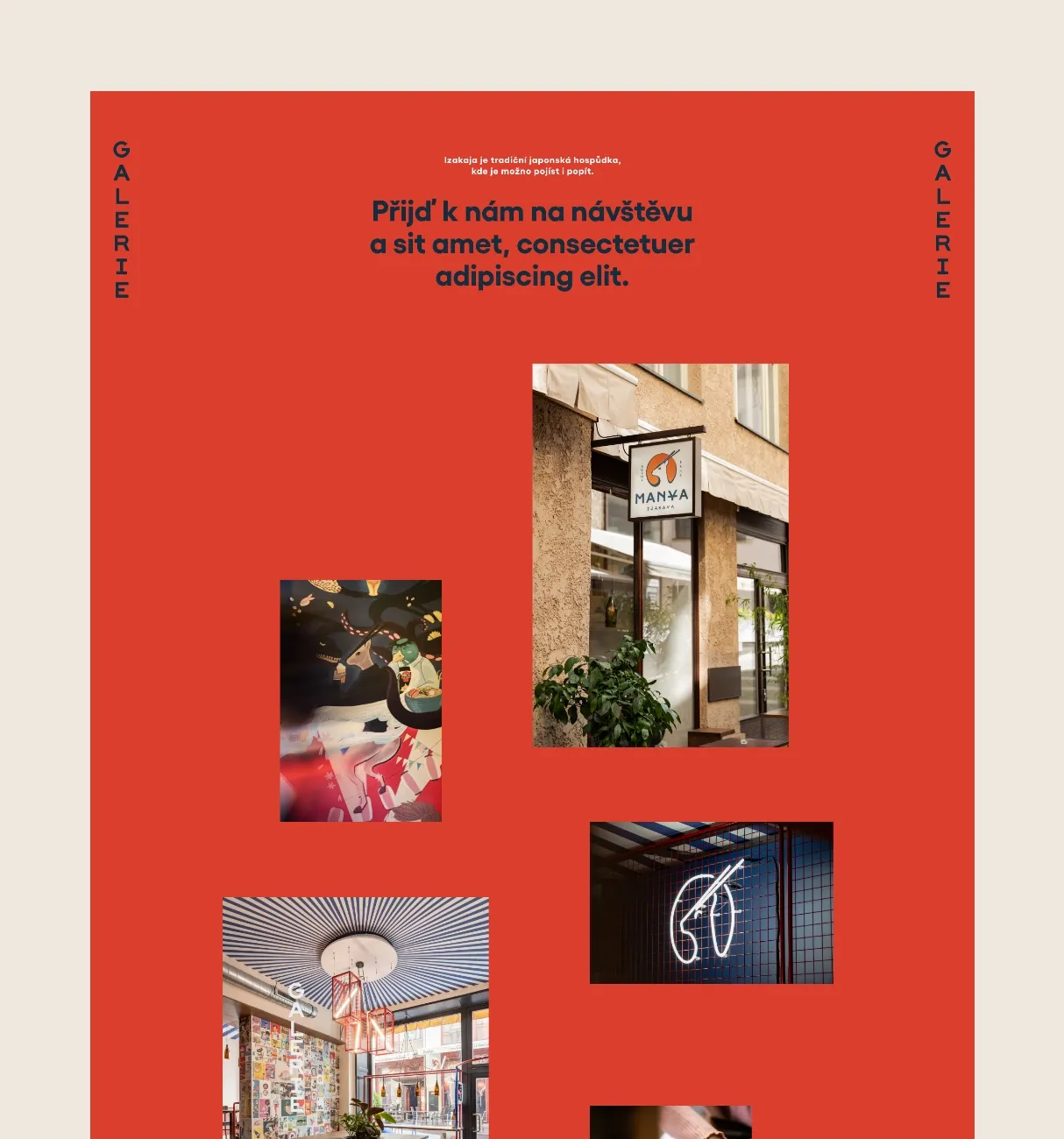 Branding
of a Japanese
izakaya