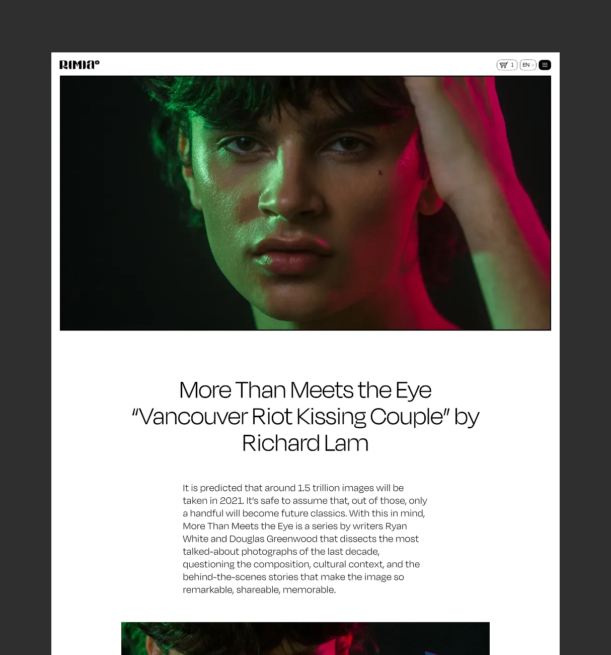 Bluring
the boundaries
of conventional
beauty