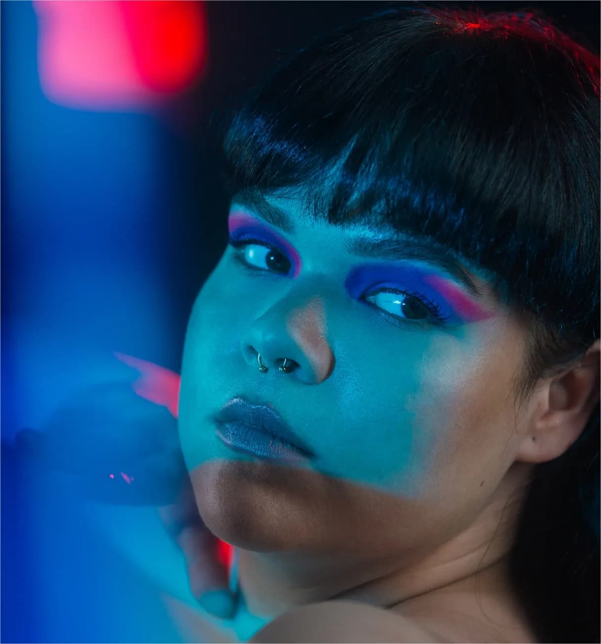 Bluring
the boundaries
of conventional
beauty