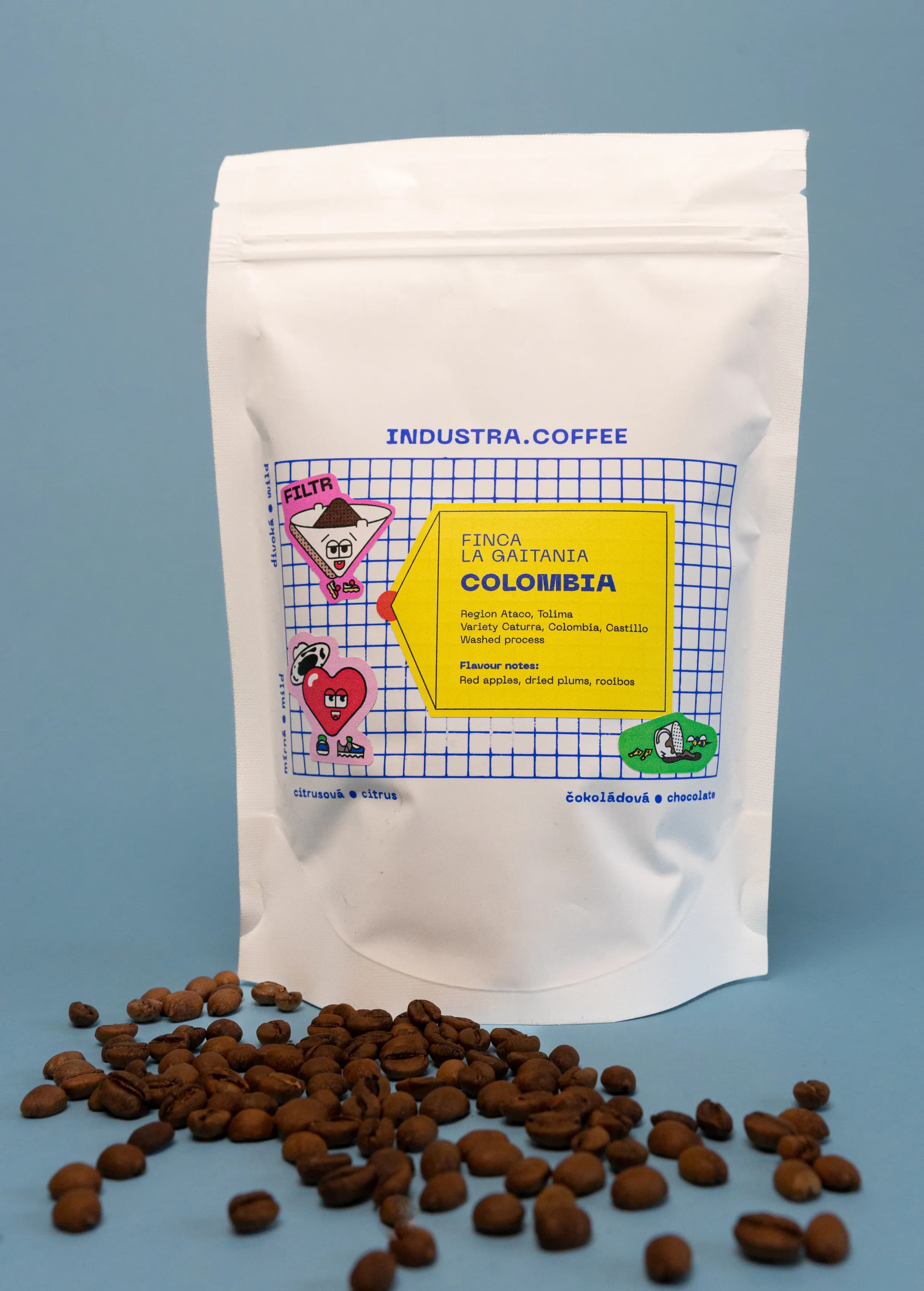Branding for
award-winning
coffee roasters